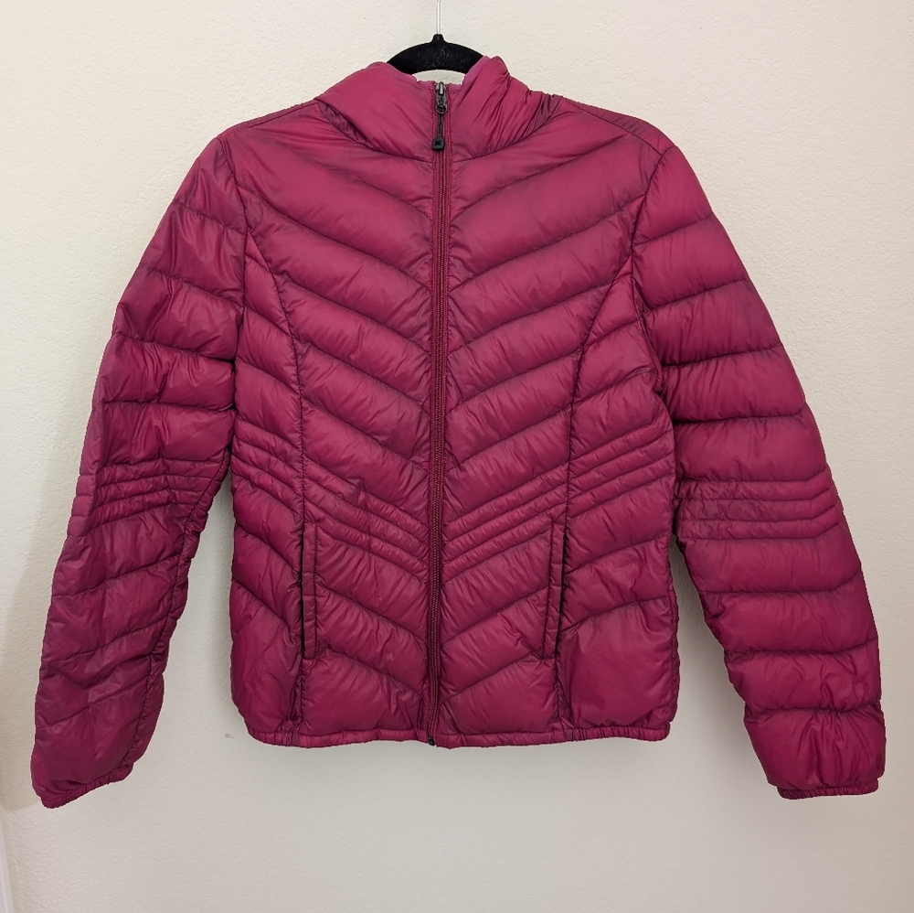 Packable Down Jacket Xersion Bright Pink Purple P… - image 2
